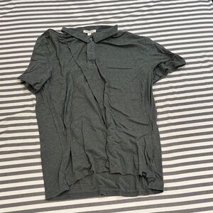 Threads 4 Thought Men's Heather Forest Green Polo